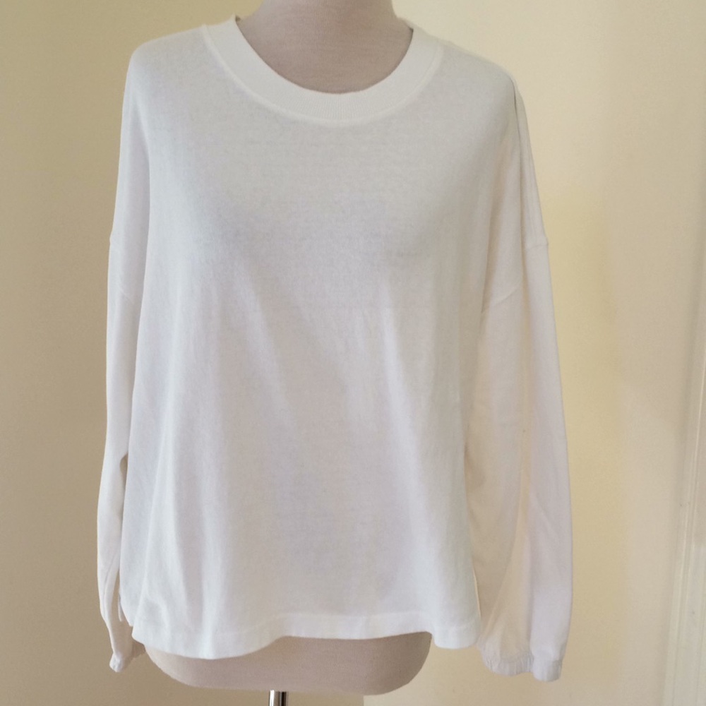 Le Bon Shoppe large cotton pullover sweatshirt .